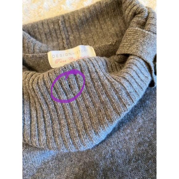 DESIGN HISTORY Cashmere Sweater Size S (Bx 8) - Picture 10 of 10